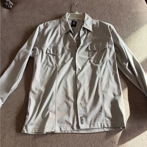 Guess Men's Light Gray Shirt Jacket